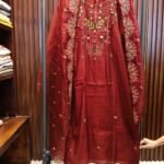 Ethnic Charm Orange Patterned Kurta